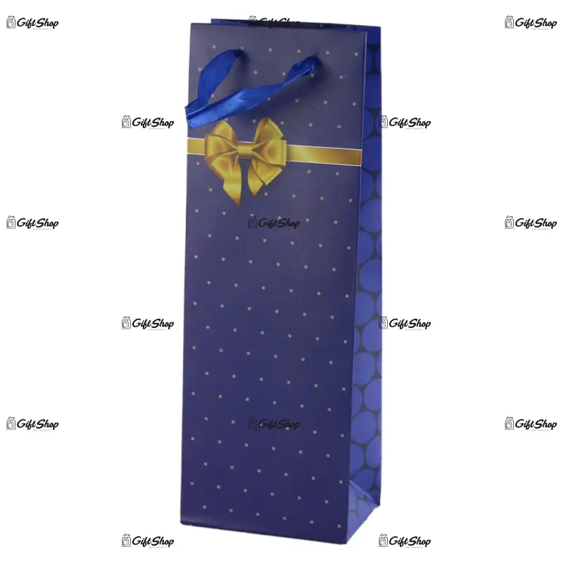 Punga cadou pentru bauturi 12x36 cm - design fundita